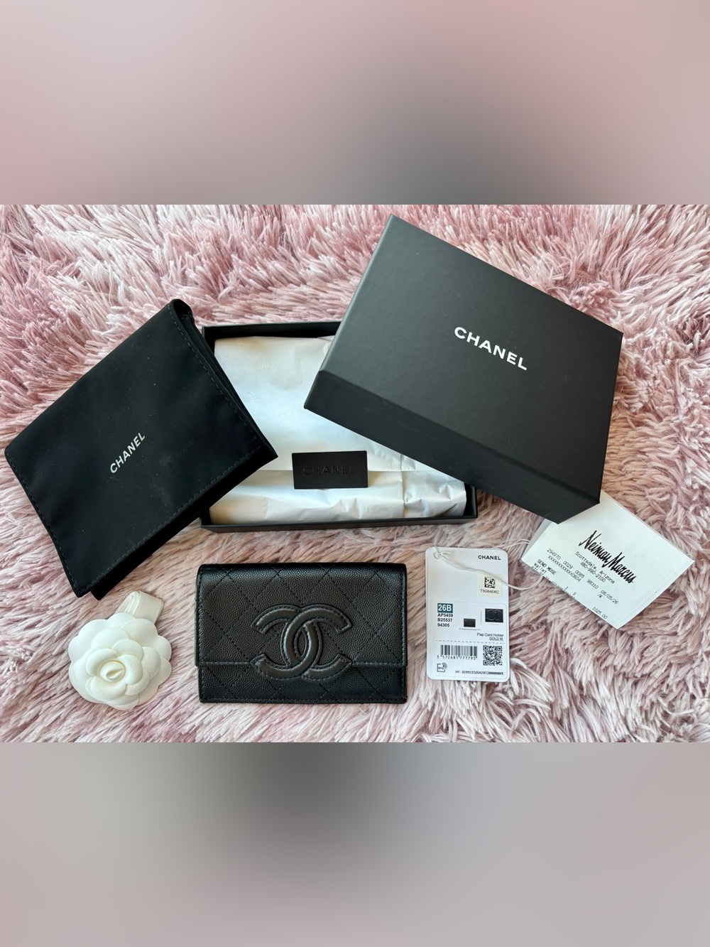 NWT CHANEL Flap Card Holder Wallet